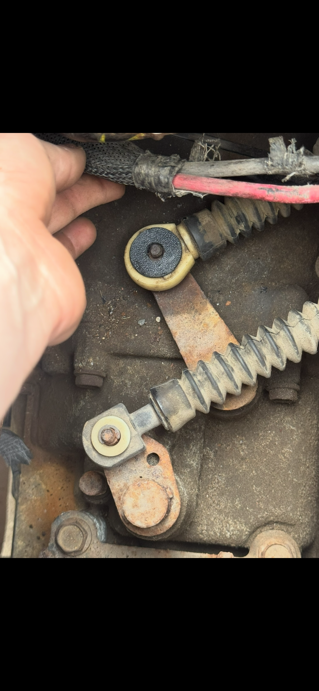 Dodge neon shift cable bushings